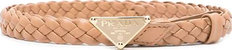 Prada Ledergürtel Mit Logo